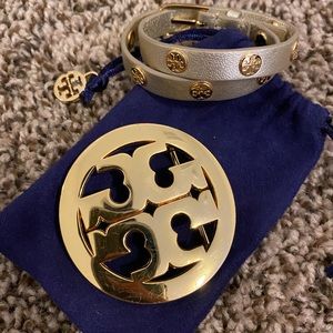 Tory Burch buckle & wrap bracelet